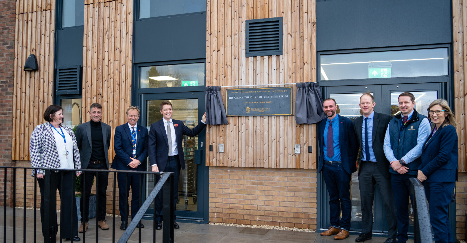 Official Opening of Sixth Form Centre by His Grace The Duke of Westminster